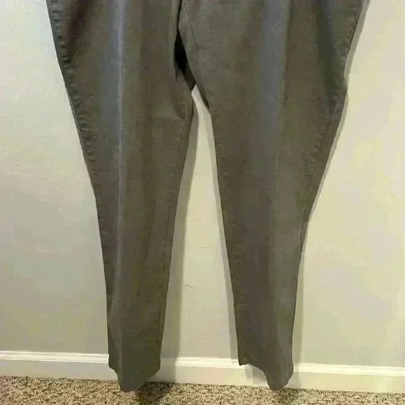 Calvin Klein NWT Gray Slim Fit Flex Waist Stretch 5 Pocket Denim Mens Jean 38W - Picture 5 of 15